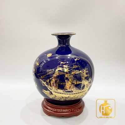 Bình hút tài lộc Thuận Buồm Xuôi Gió CAL12 - 22/26/28/30/35cm