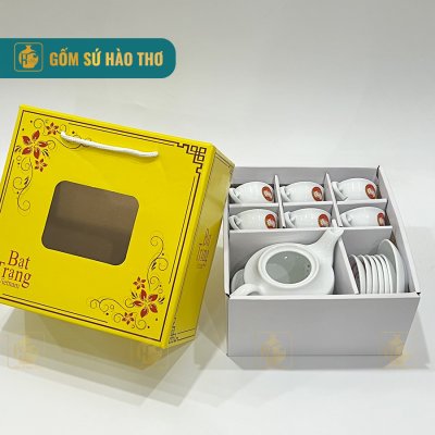 Bộ ấm chén trắng đèn thần ACT09 - 550/700ml