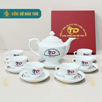 Bộ ấm chén trắng đèn thần ACT09 - 550/700ml