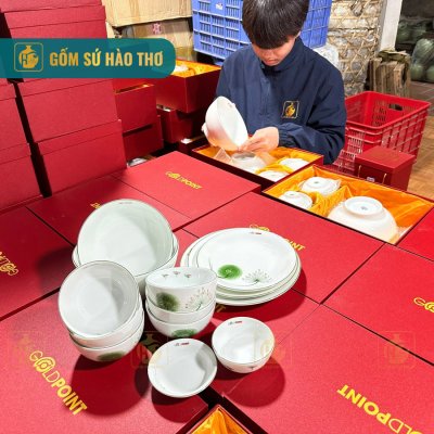 Bộ đồ ăn (Set 8 món) - Họa tiết Bồ Công Anh - BAQT 4