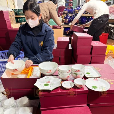 Bộ đồ ăn (Set 7 món) - Họa tiết Bồ Công Anh - BAQT 6