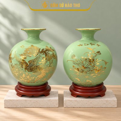 CAL06 - Bình hút tài lộc Đắc Lộc Toàn Gia  
