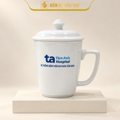 Cốc cạnh có nắp (In 1 mặt) COT35 - 330ml